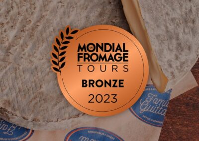 Médaille de bronze au Mondial du fromage de Tours 2023